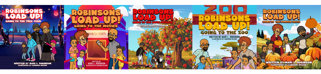 Robinsons Load Up! book covers.